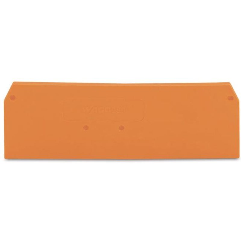 WAGO 280-315 Abschluss-und Zwischenplatte,2,5 mm dick,orange