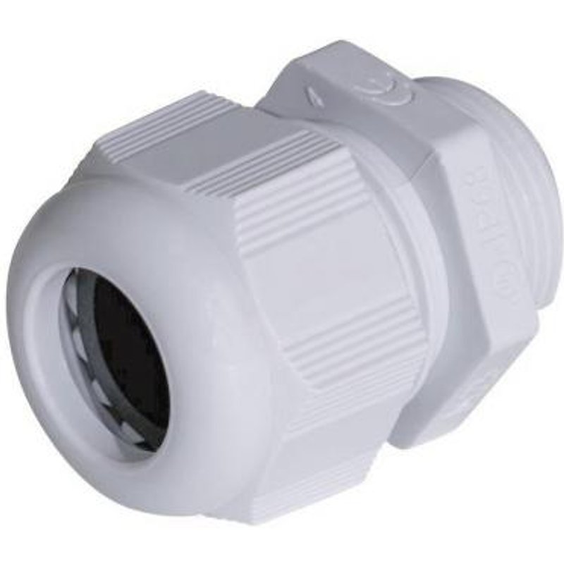 Plica Kabelverschraubung KV M25/21 PA 6 M25 (9-18) PA6 lichtgrau 935344025