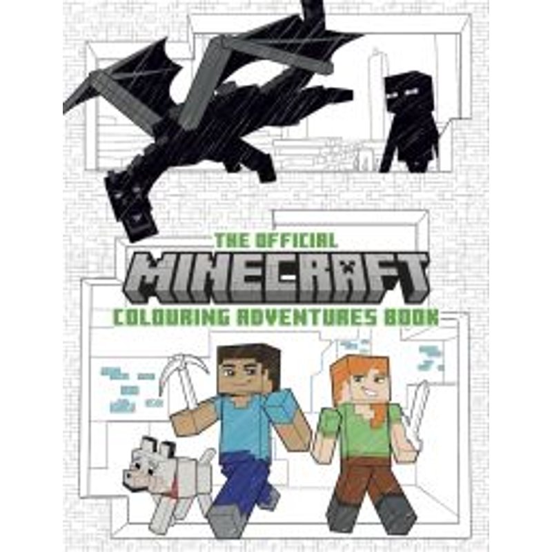 The Official Minecraft Colouring Adventures Book