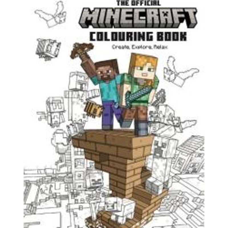 The Official Minecraft Colouring Book