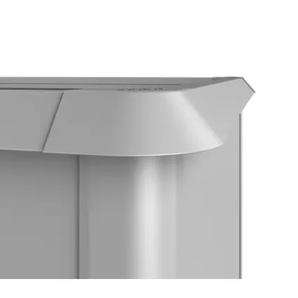 Biohort Slakkenbescherming Voor Moestuinbox 2x1m Zilver-metallic