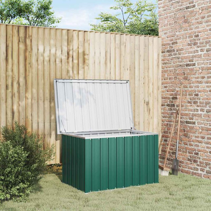 vidaXL Tuinbox Groen 109x67x65 cm