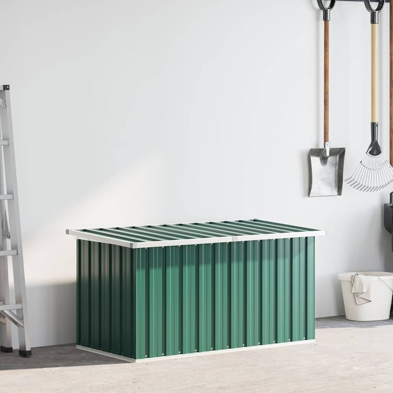 vidaXL Tuinbox Groen 129x67x65 cm