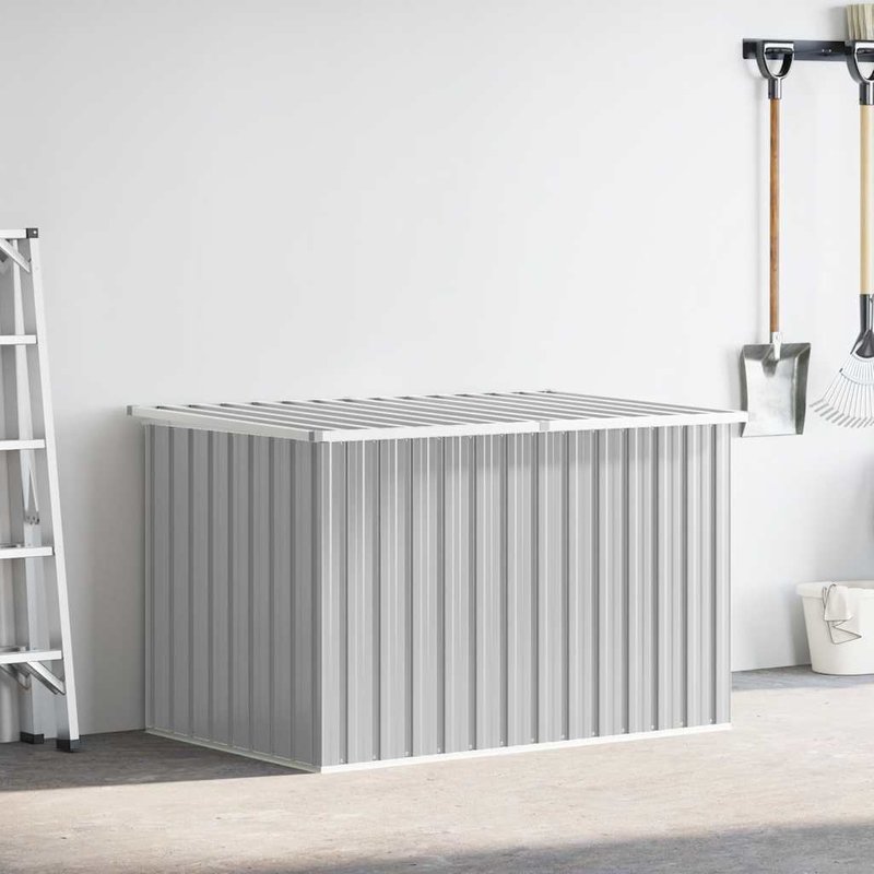 vidaXL Tuinbox 171x99x93 cm grijs