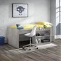 Photo of neptune midsleeper bed - grey oak