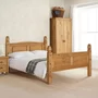 Photo of corona high foot end bed - pine - sizes available