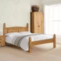 Photo of corona low foot end bed - pine - sizes available