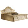 Photo of sara bed - 5ft king size - beige italian