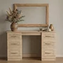 Photo of dorset dressing table - 6 drawer - double - oak