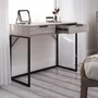 Photo of bali grey oak dressing table - 2 drawer