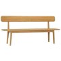 Photo of clearance - hudson dining bench - oak - fs711