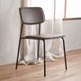 Photo of esa dining chair - faux leather - brown