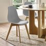 Photo of agatha dining chair - set of 2 - grey