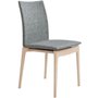 Photo of dining chair - light grey fabric - sm63 - ex display