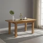 Photo of original extending dining table - 4-6 seater - 120cm-153cm - rustic oak