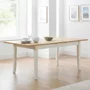 Photo of davenport extending dining table - 6-8 seater - 150cm-190cm - ivory