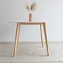 Photo of vojens round dining table - 4 seater - 105cm - white