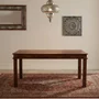 Photo of indian sheesham chunky 6 seater dining table