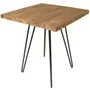 Photo of belfort dining table - 2 seater - 70cm - teak wood