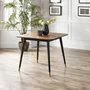 Photo of findlay dining table - walnut - 2 seater - 90cm - square