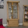 Photo of z designer display cabinet - oak