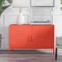 Photo of novogratz cache accent sideboard - orange locker - 2 doors - 4012813comnuk