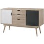 Photo of alford sideboard - 2 door - medium - 125cm - variant available