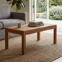 Photo of bibury outdoor teak coffee table - 100cm x 50cm