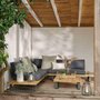 Photo of bayworth outdoor corner sofa set natural