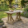 Photo of ergo garden dining table - 4 seater - 120cm - redwood