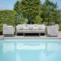 Photo of milan garden sofa set - 3 seater - cool linen
