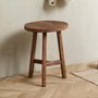Photo of molopo stool - round - reclaimed wood