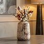Photo of dena vase - beige - small - metal