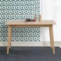 Photo of marte writing desk - 2 drawer - white oak