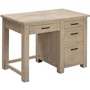 Photo of reclaimed pine writing desk