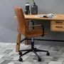 Photo of winslow office chair - vintage brandy faux leather
