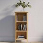 Photo of selene oak narrow cd bookcase