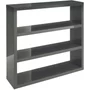 Photo of clearance - puro bookcase - charcoal high gloss - fss14819