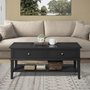 Photo of franklin coffee table - black - 7917872comuk