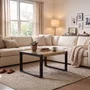 Photo of nairobi coffee table - square - natural - rustic mango wood