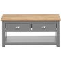 Photo of lisbon coffee table - 2 drawer - variant available