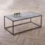 Photo of staten coffee table - 110cm - concrete