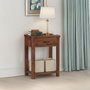 Photo of andorra console table - 1 drawer - dark acacia wood
