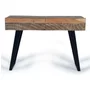 Photo of karlstad console table - acacia wood - 2 drawer