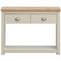 Photo of lisbon console table - 2 drawer - variant available