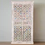 Photo of awendaw hall cabinet - 4 door - mango wood - white washed