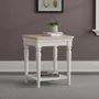 Photo of cromwell lamp table - square - grey painted