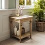 Photo of cromwell lamp table - square - oak