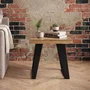 Photo of agra lamp table - parquet