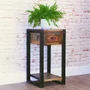 Photo of urban chic reclaimed lamp table